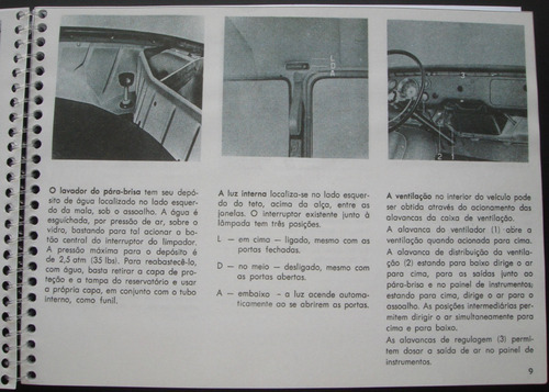 Manual Do Proprietário Vw 1600 Tl - 1973