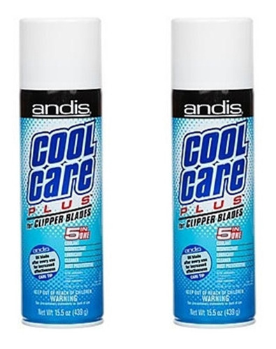 2 Spray Andis Cool Care Plus 5 En 1 439 G