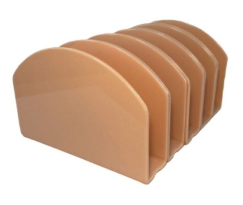 Juego de 5 servilleteros para centro de mesa, decoración de varios colores, color nude