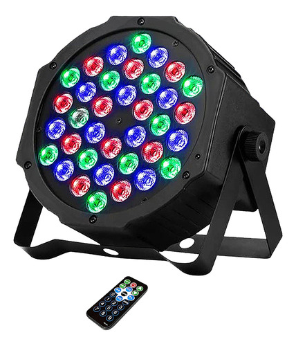 Cañón De Luz Led, 36 X 1, Para Dj, Audiorrítmico, Multicolor