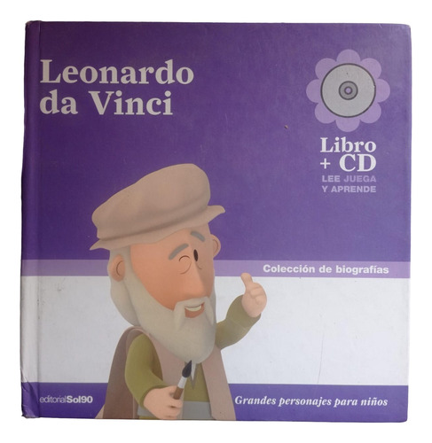 Leonardo Da Vinci Libro + Cd - Lee Juega Y Aprende