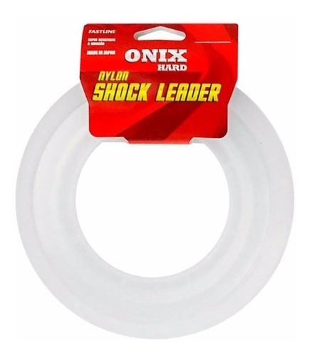Linha Fastline Onix Hard Shock Leader - 70 Lbs Cor Branco