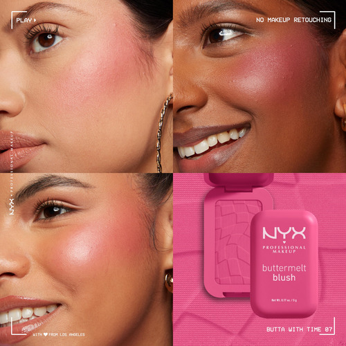 Maquillaje Profesional En Polvo Nyx Butta Buttermelt Con For
