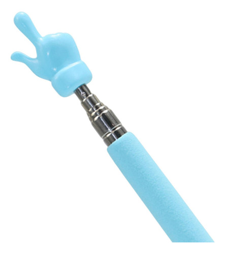 Puntero De Mano Puntero De Aula Decorativo Retráctil Azul