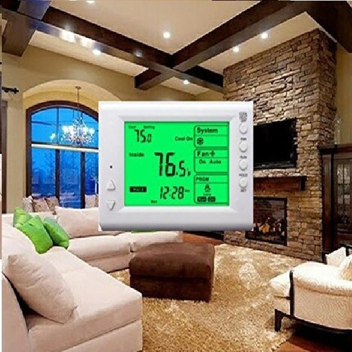 Termostato Digital Programable 5+2 Dias Frio Calor Envio