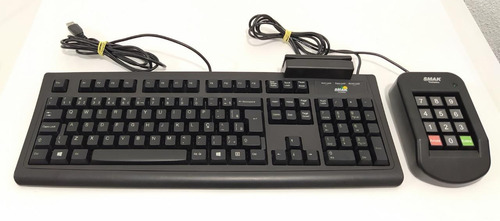 Teclado Smak Ska-291 E Leitor De Cartão Usb