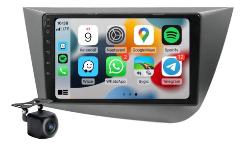Estéreo Android Seat León 05-12 Carplay Android Auto 4ram