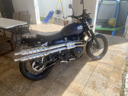 Triumph Scrambler 900 , Super Cuidada, Muchos Accesorios