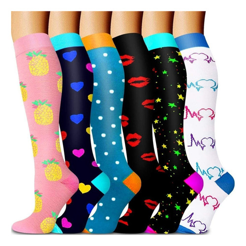 Compression Socks To Relieve Varicose Veins 6 Pairs
