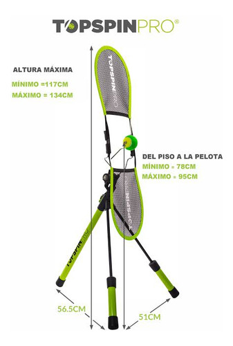 TopSpin Pro entrenador de Tenis, Aprende golpear con spin