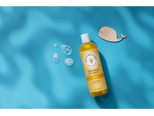 Imagen 2 de 4 de Shampoo Y Jabón Líquido Baby Bee 235 Ml, Burt's Bees