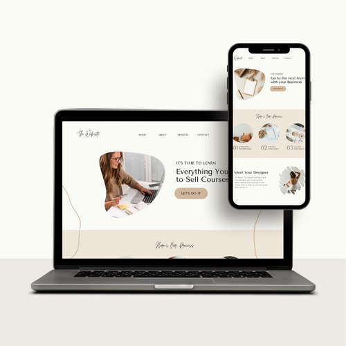 Diseño Web E-commerce Pagina Web E-shop Tienda Virtual