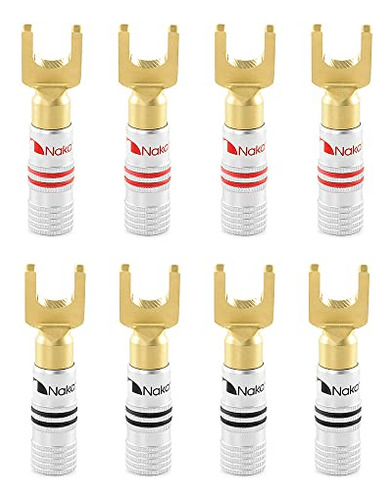 Conector De Espiga Bañado En Oro De La Serie Excel De