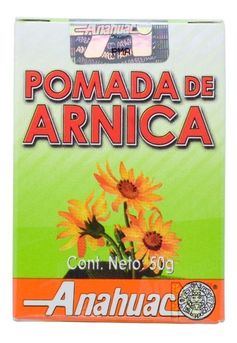 Imagen 4 de 4 de (duo Pack) Pomada De Arnica (50 Gr) Anahuac