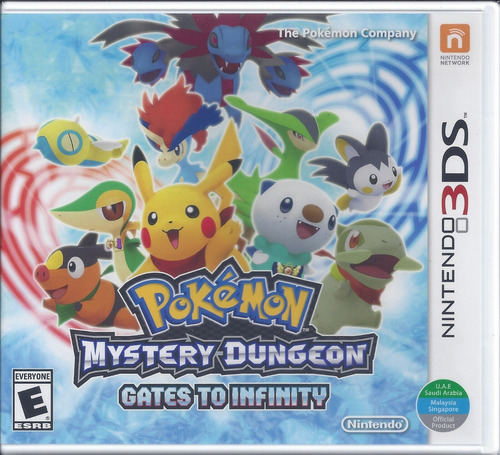 Pokemon Mystery Dungeon Gates To Infinity Para 3ds Nuevo