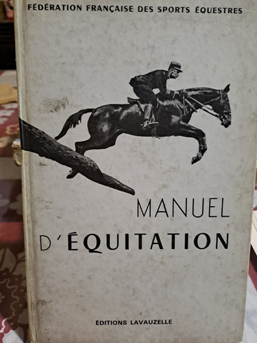 Manuel D'equitation En Frances