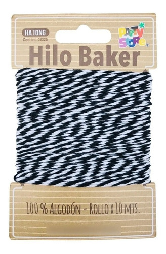 Hilo Bicolor Baker Twine X 10 Metros Varios Colores