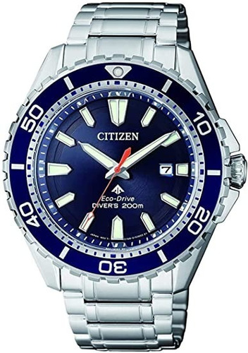 Reloj Citizen Hombre  Eco-drive Sumergible 200 M  Bn019180l