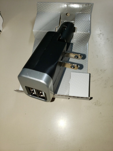 Imagen 4 de 8 de Cargador Auto Drive Usb Para Carro Y Enchufe De Pared, 2,4a