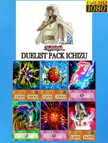 Yugioh Baraja Anime Duelist Pack Ichizu 45 Cartas Oricas