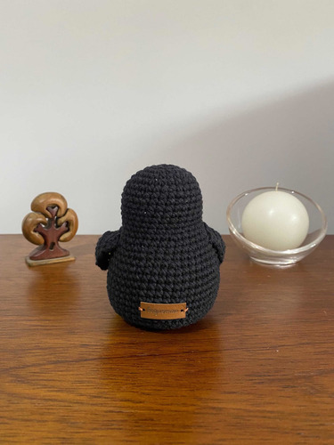 Tux Amigurumi Pinguino Linux Tejido A Crochet