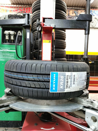 Llanta 195/60 R15 Zetum Kr26 (kumho) 88h