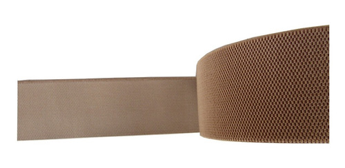 Elástico Almofadado Bege Estampa Colmeia 12cm X 20 Metros