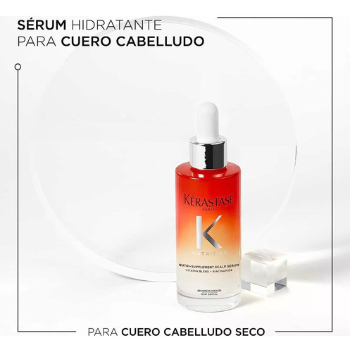 Kit Shampoo Riche Mascarilla Scalp Serum Kerastase Nutritive