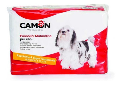 Pañal Desechable Perros, Talla S Camon