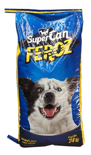 Supercan Feroz 24 Kg Croquetas Para Perro Adulto Alimento