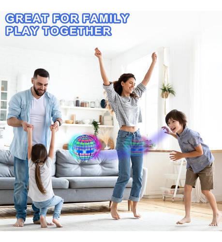Flying Orb Ball Toy - Hover Ball With Rgb Light Magic Hand