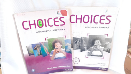 Imagen 1 de 9 de Choices Intermediate Student's + Work Book Pearson