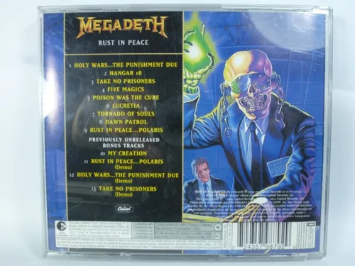 Rust In Peace Megadeth Cd (Usado)