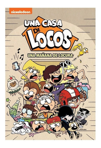 Libro The Loud House 8 -una Mañana De Locura - Nickelodeon