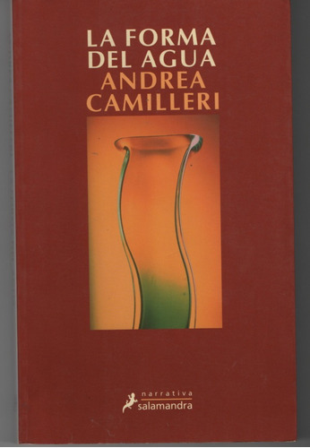 La  Forma  Del  Agua.  Andrea  Camilleri. ¡oferta!  Nuevo