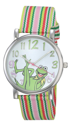 Reloj De Mujer Muppets Mu1010 Kermit The Frog Dial Multicolo