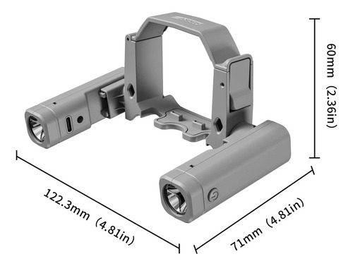 Reflector Recargable Para Accesorio De Dron Dji Mini 4 Pro
