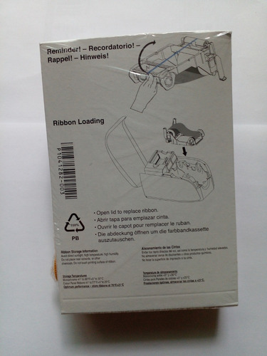 Imagen 6 de 8 de Cinta Zebra 800033-340 Zxp Series 3 Ymcko Para 280 Imagenes