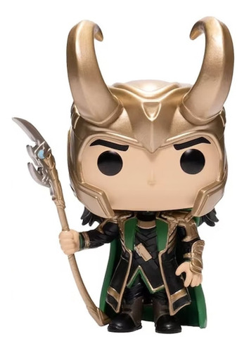 Funko Pop Loki W/ Scepter  * Marvel Avengers