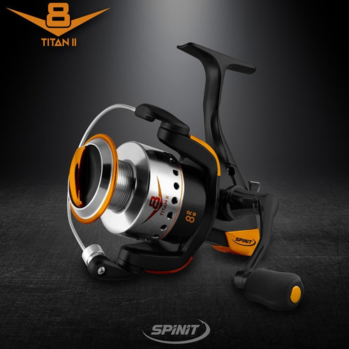 Reel Frontal Pejerrey Spinit Titan 2 V8 300 Variada 8 Rul