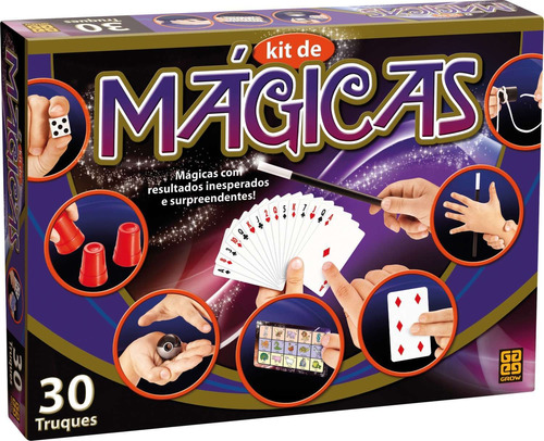 Jogo Diverso Kit Magicas 30 Truques Grow