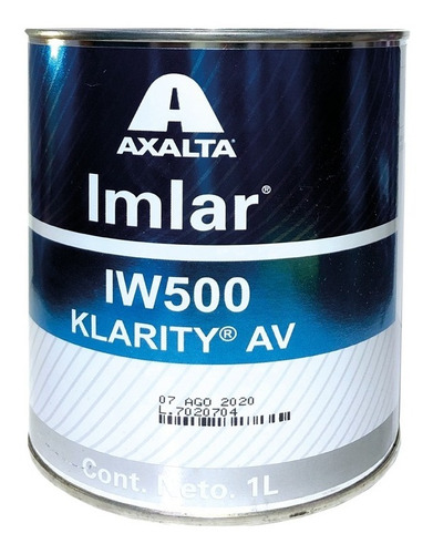 Axalta 1 Pzs De Klarity Av  Iw500 Imlar De 1 Lt.  Y Cat