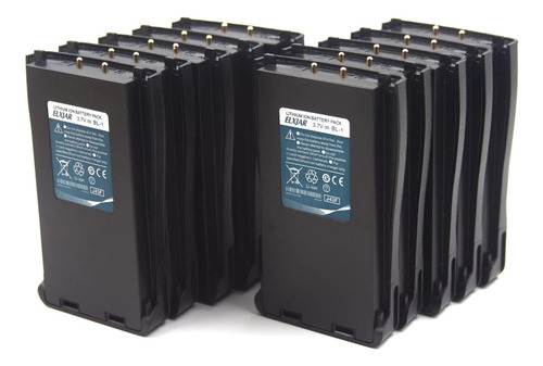 Elxjar Paquete De 10 Baterías De Repuesto Recargables De