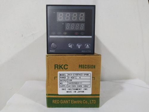 Controlador De Temperatura Modelo Rex-c700 Marca Rkc Ssr