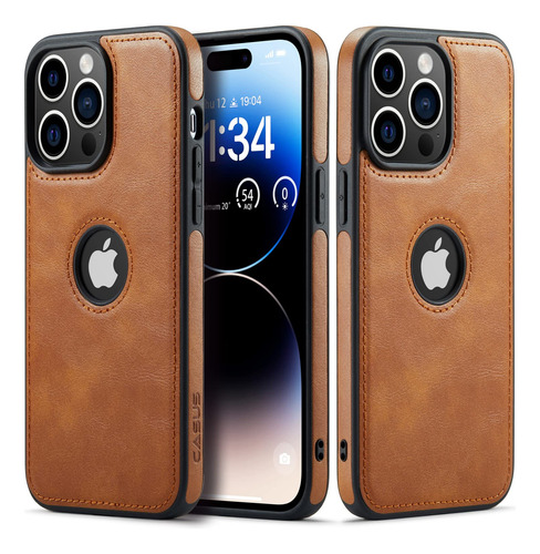 Casus Funda Diseada Para iPhone 14 Pro Max De Piel Vegana, D