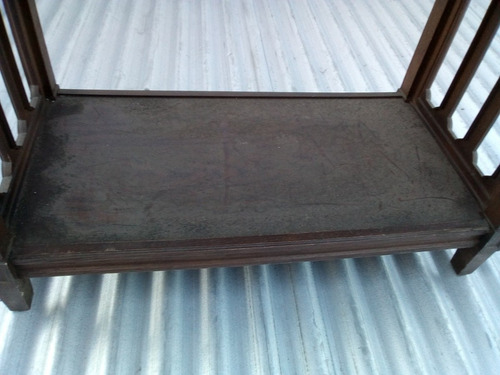 T-rara Mesa Tv Bar En Plástico Símil Madera 80 X 40,5 X 61,3 (Usado)