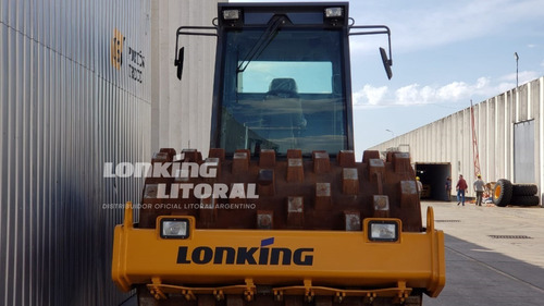 Rolo Vibro Compactador Rodillo Lonking Cdm512 12 Tn