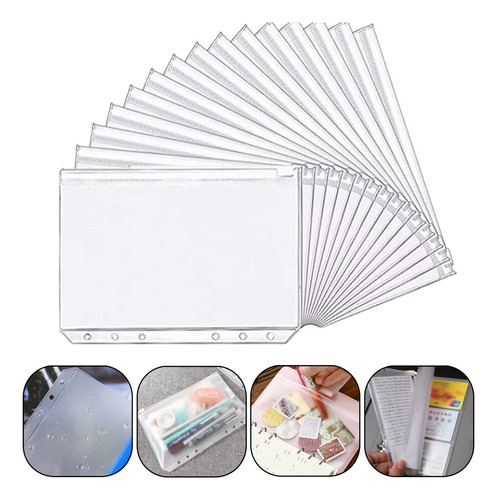 Binder Photocard Carpetas Escolares Folder Plastico 15pcs A6