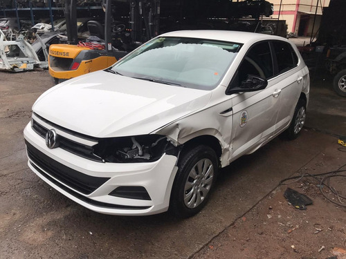 Imagem 4 de 8 de Sucata Vw Polo 2019/2019 Gas/alc Branca 117cvs