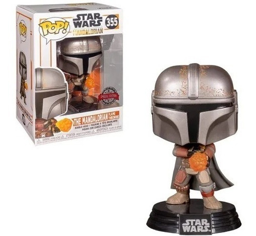 Funko Pop! The Mandalorian Flame Fuego 355 Original